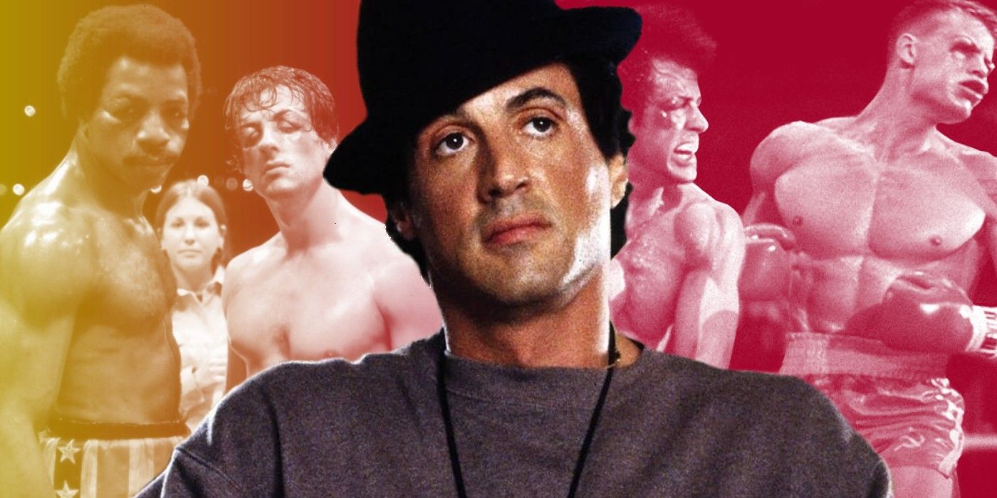 Rocky Sylvester stallone ranked rocky one to five
