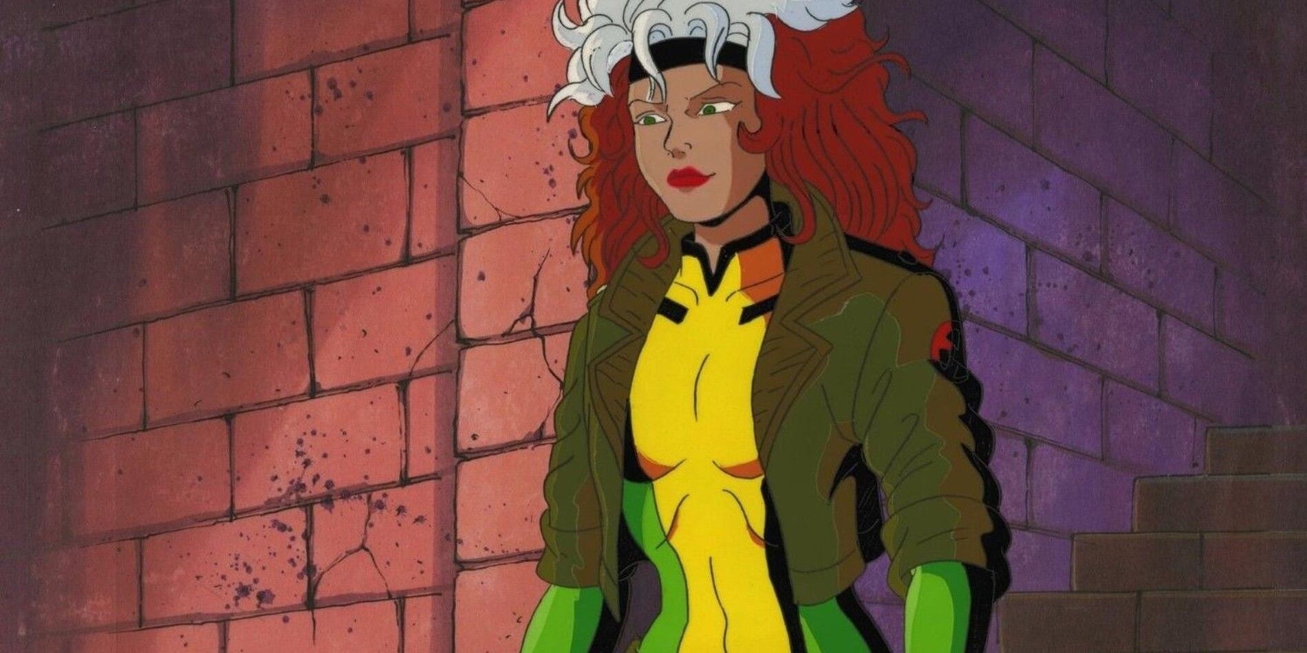 Rogue looking sideways in X-Men Animated Series