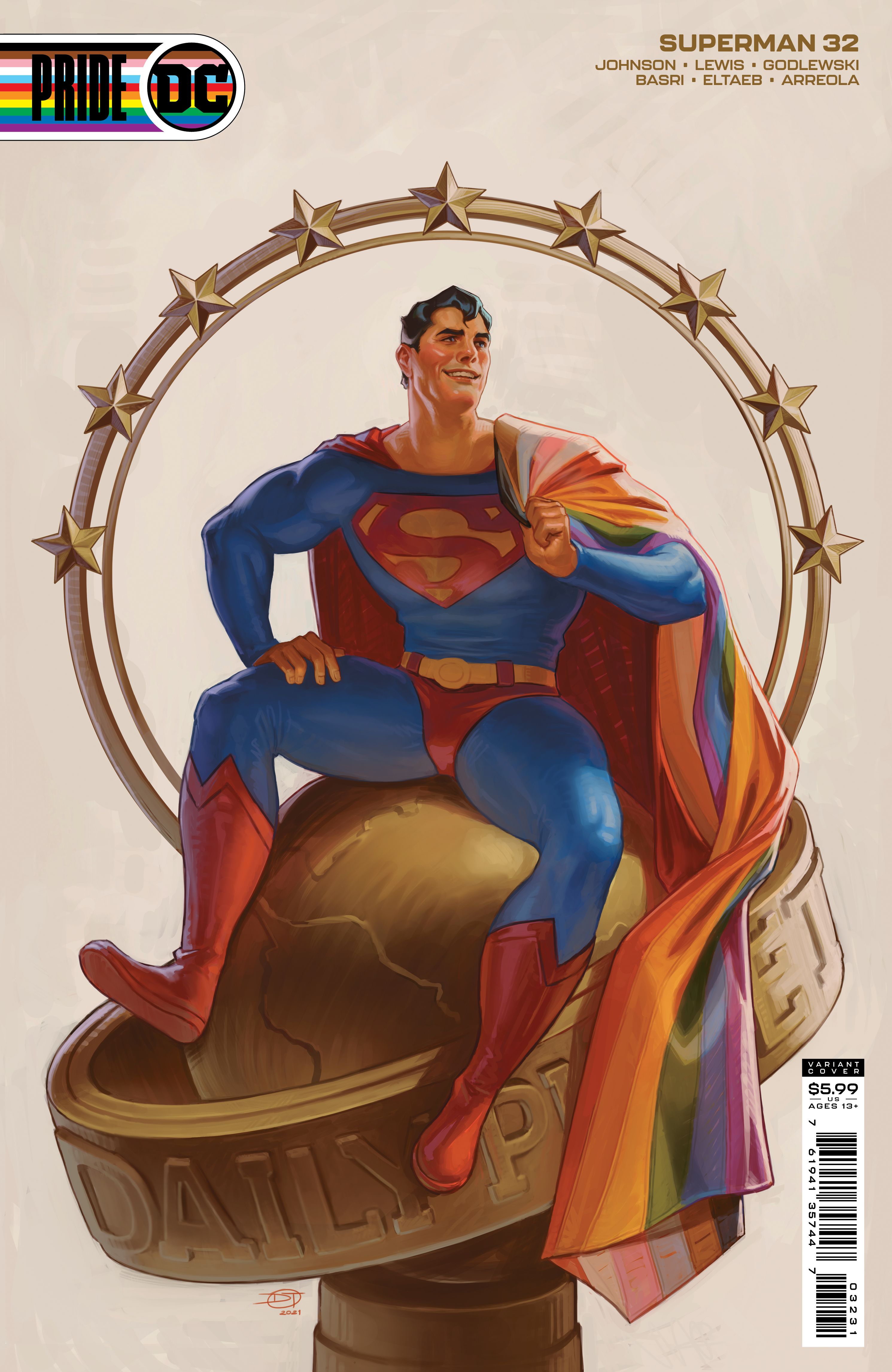 superman dc pride variant