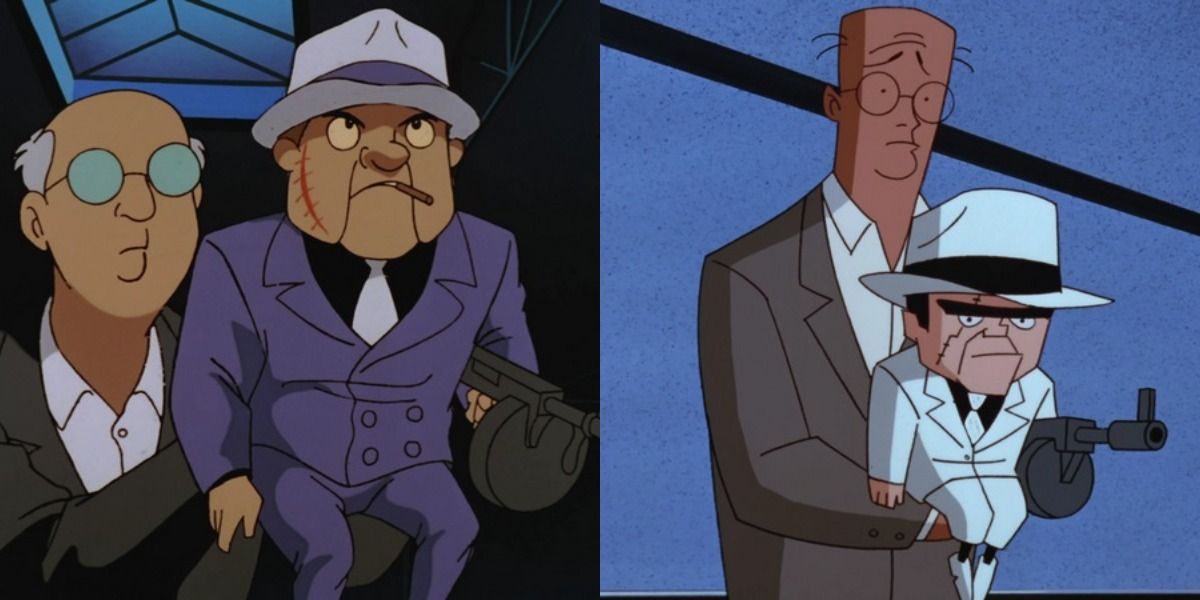 Ventriloquist and Scarface in Batman: The Animated Series and The New Batman Adventures