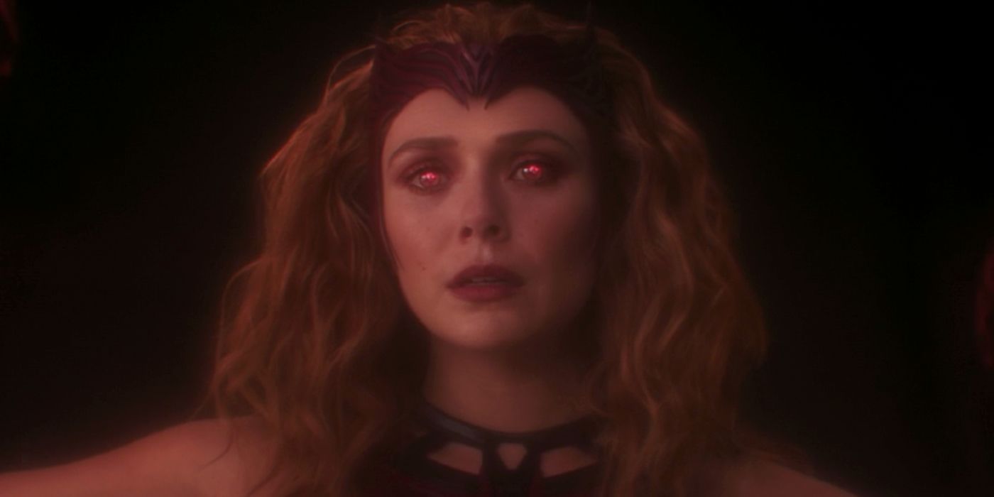 Scarlet Witch in WandaVision Finale Post-Credits Scene