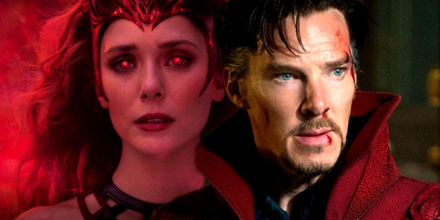 Scarlet Witch in WandaVision and Doctor Strange