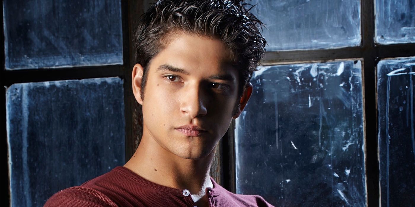 Scott McCall looking serious in Teen Wolf