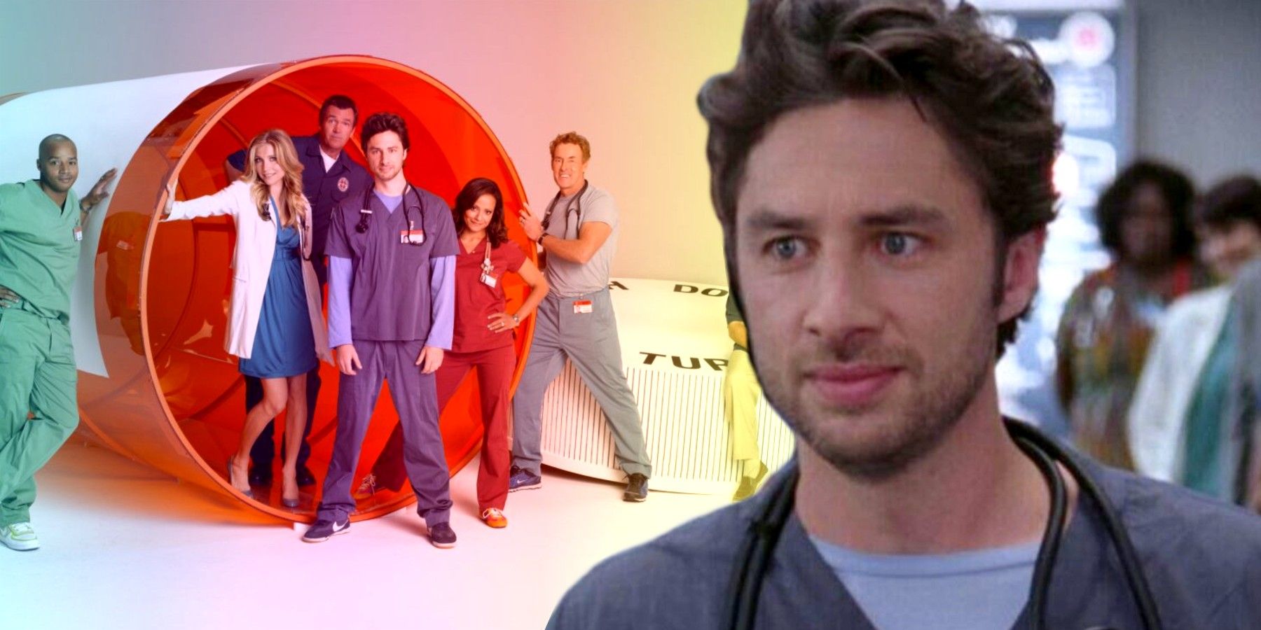 The Scrubs Cast 20 years later. Been scrubbed