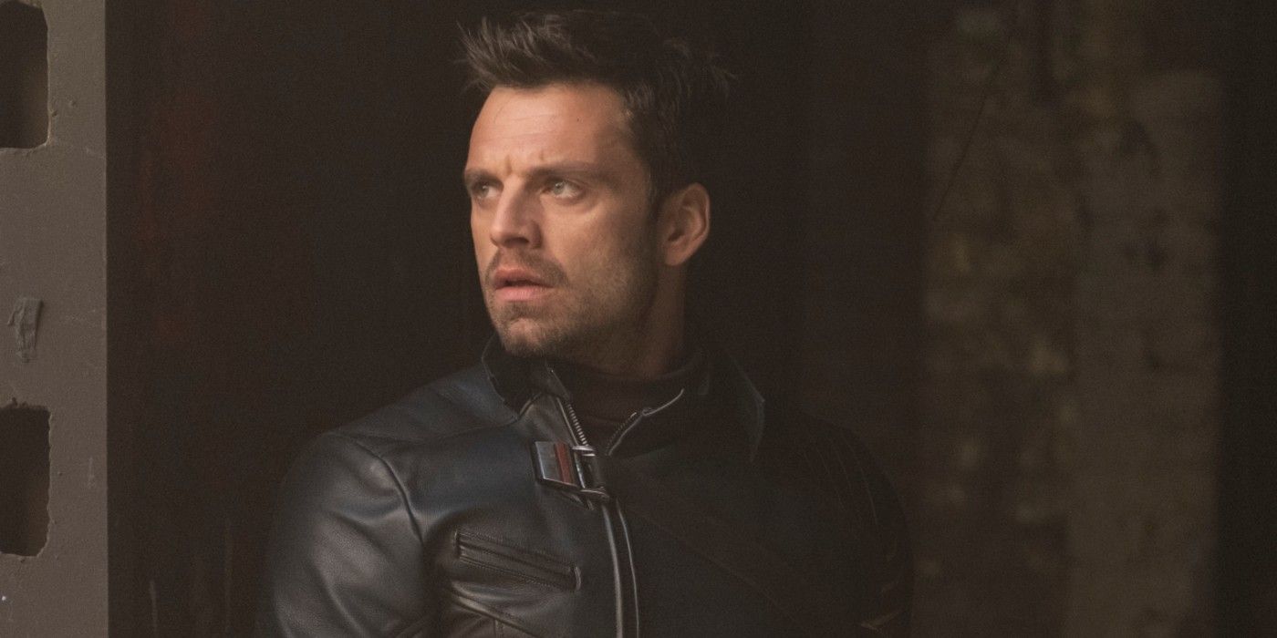 Sebastian Stan as Bucky Barnes on The Falcon and the Winter Soldier