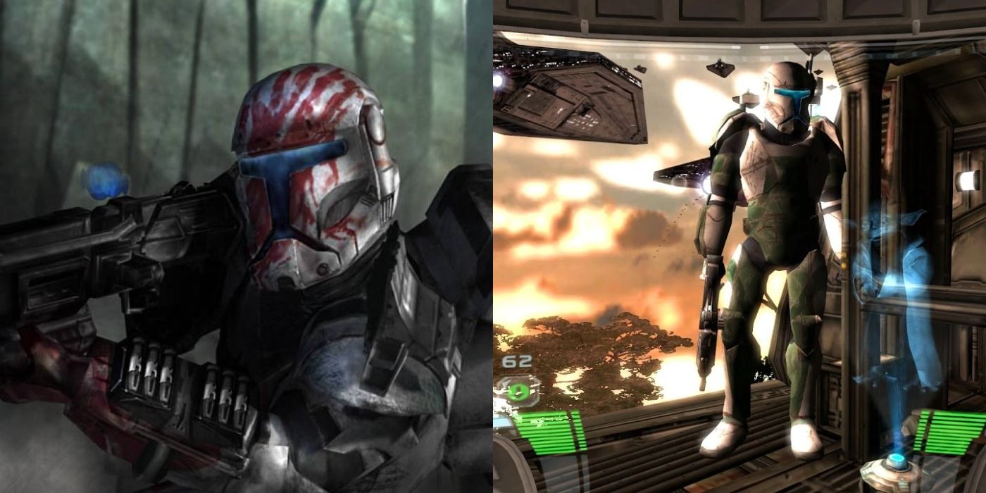 Sev in Republic Commando's Delta Squad and the game's ending with a Yoda cameo
