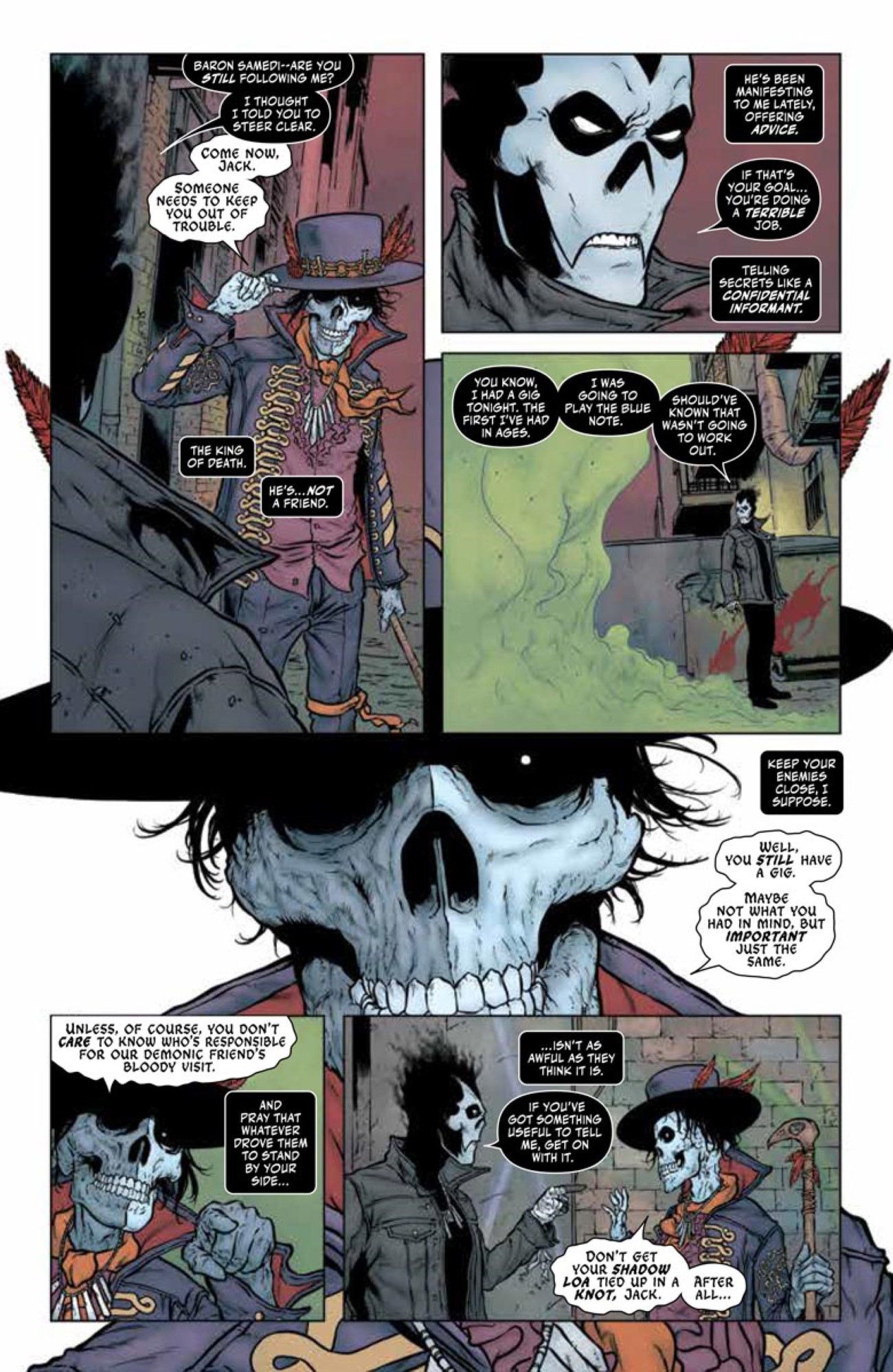Shadowman Comic Preview Page 5