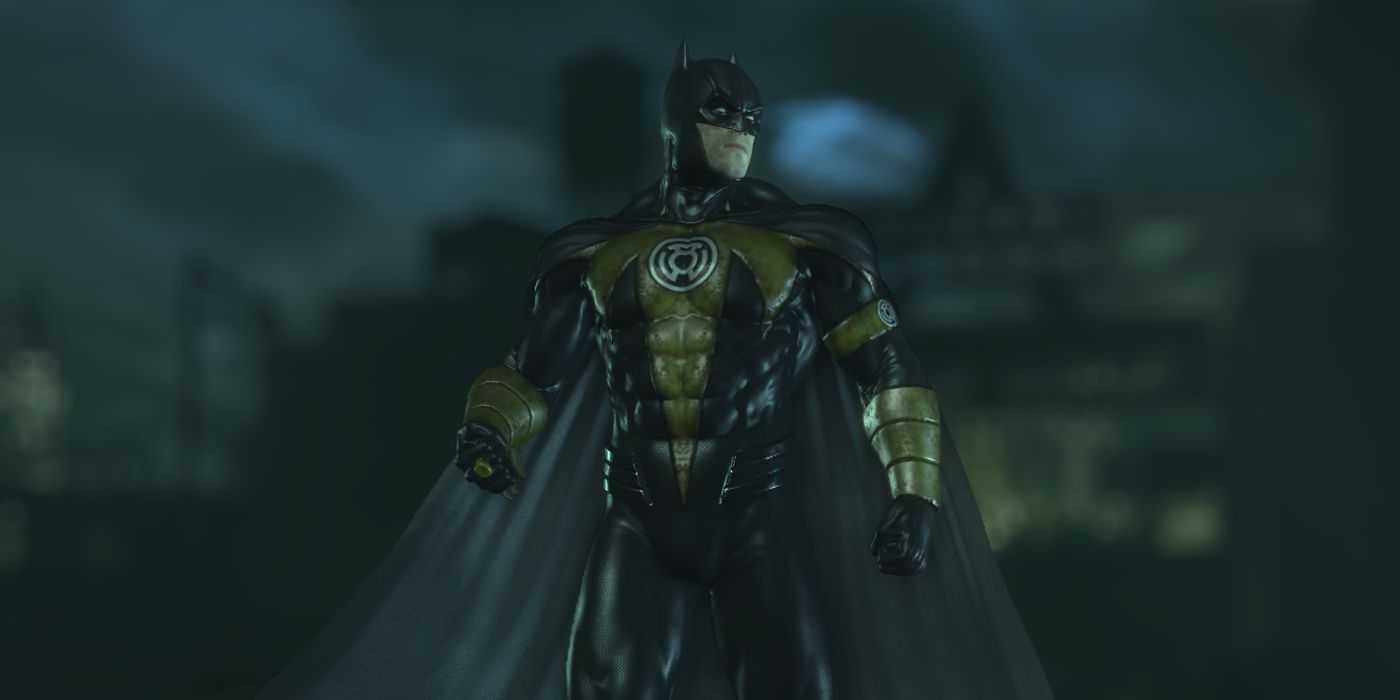 Sinestro Corps Yellow Lantern Skin - Batman Arkham City