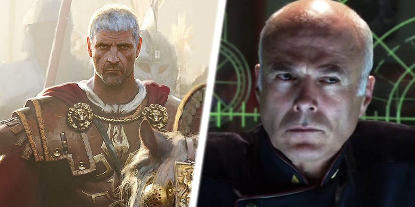 Michael Hogan as General Tullius in Skyrim