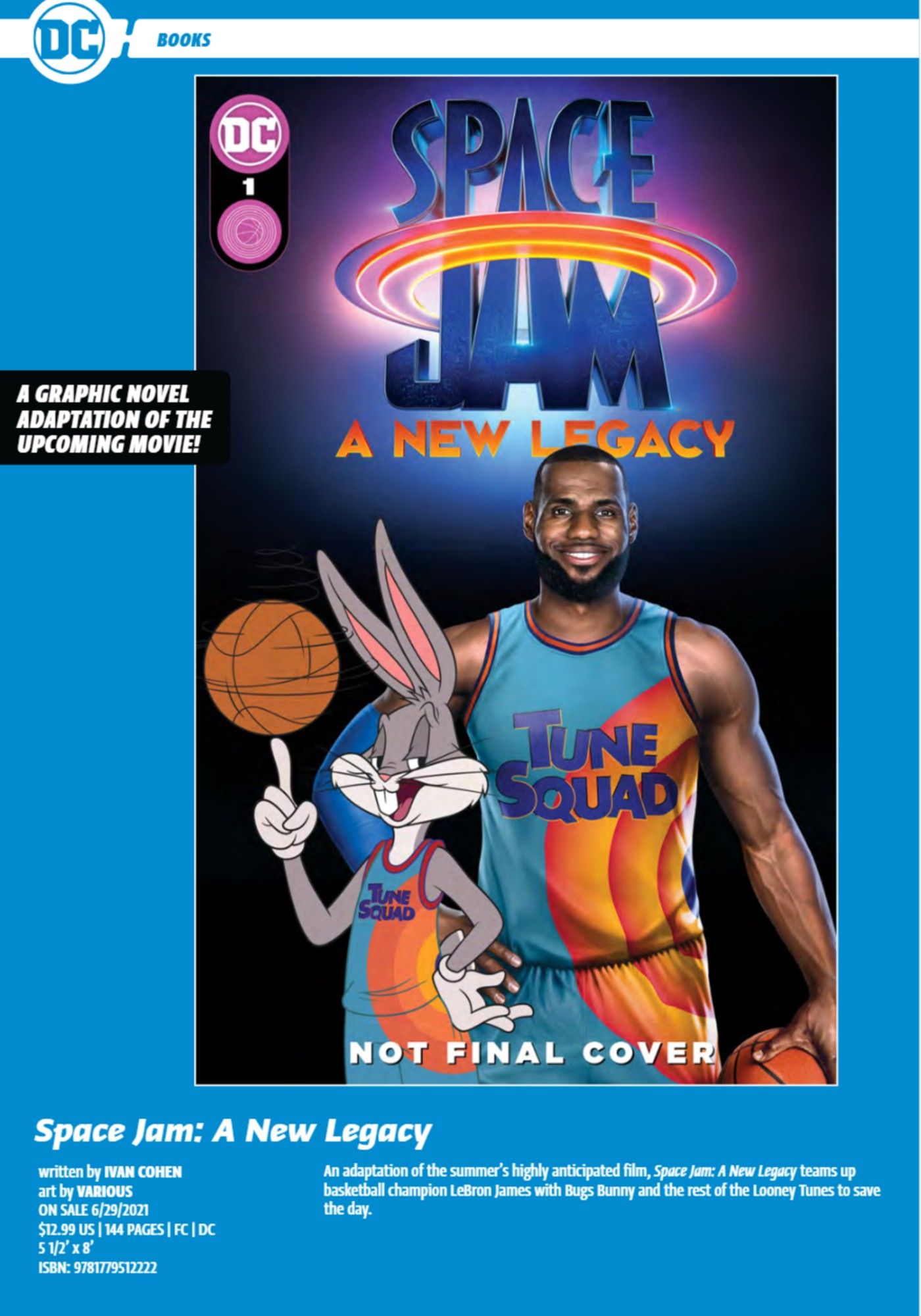 Space Jam 2 Comic cover