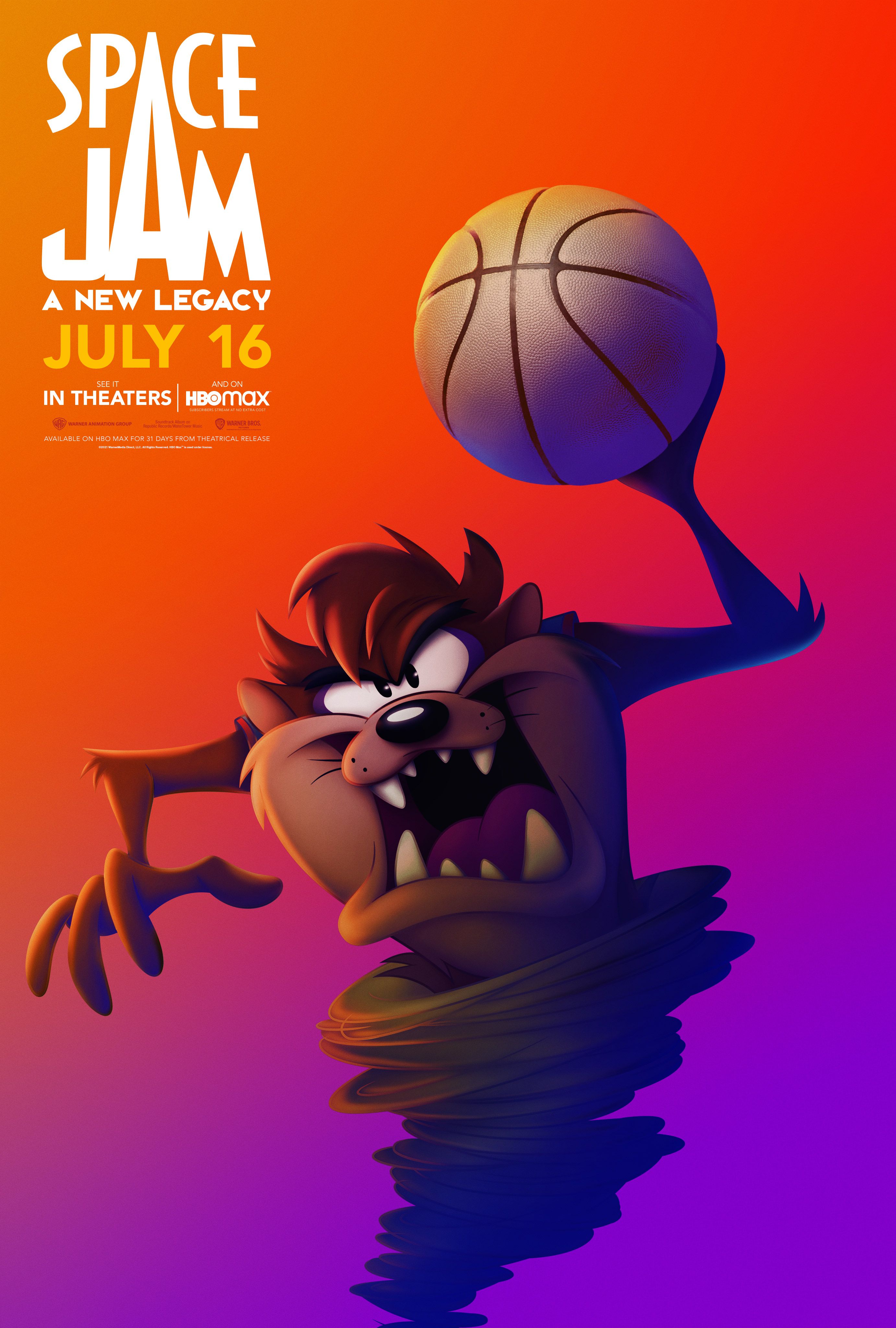 Space Jam 2 Character Posters Show 3D Designs Of Tweety Taz & More