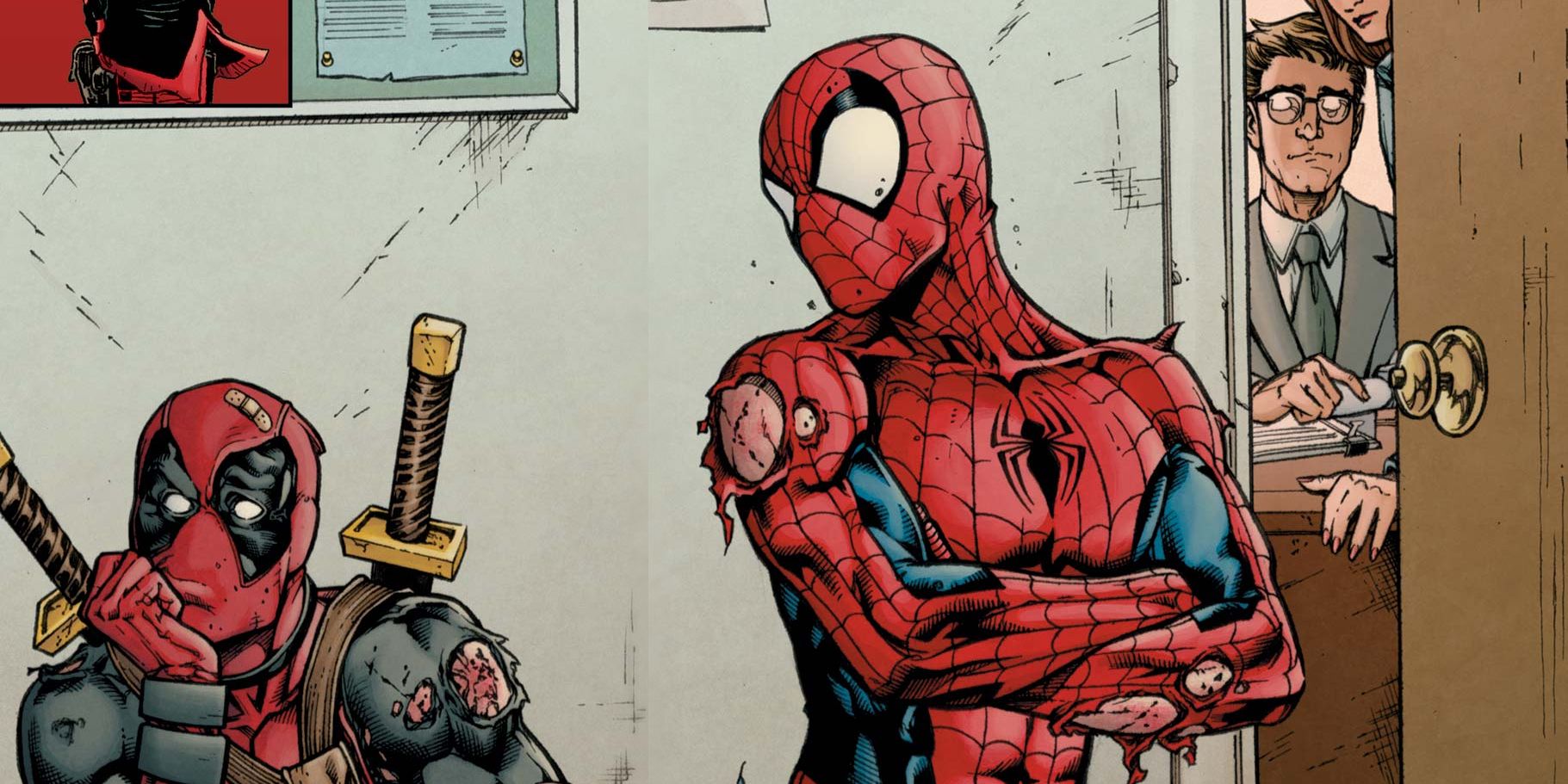 Spider-Man and Deadpool in Marvel Comics