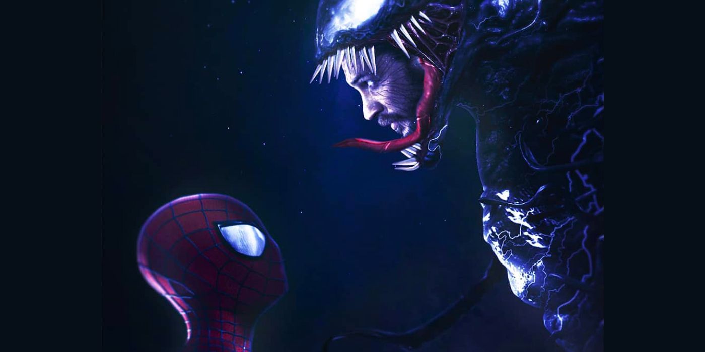 Spider-Man and Venom Andrew Garfield Tom Hardy Fan Art