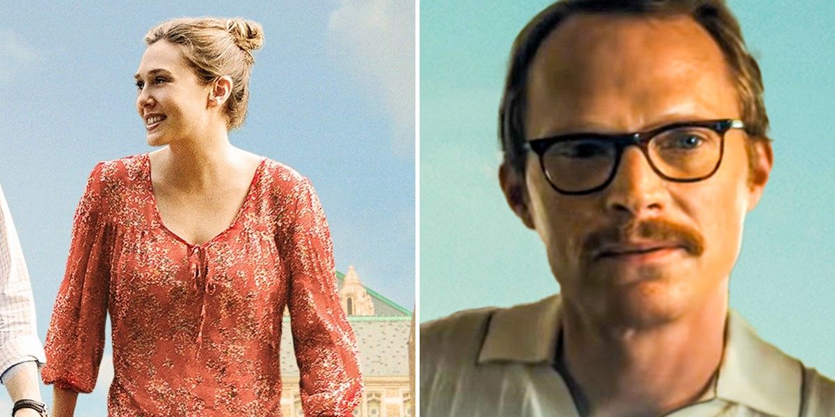 Split feature image of Elizabeth Olsen in Liberal Arts and Paul Bettany in Uncle Frank