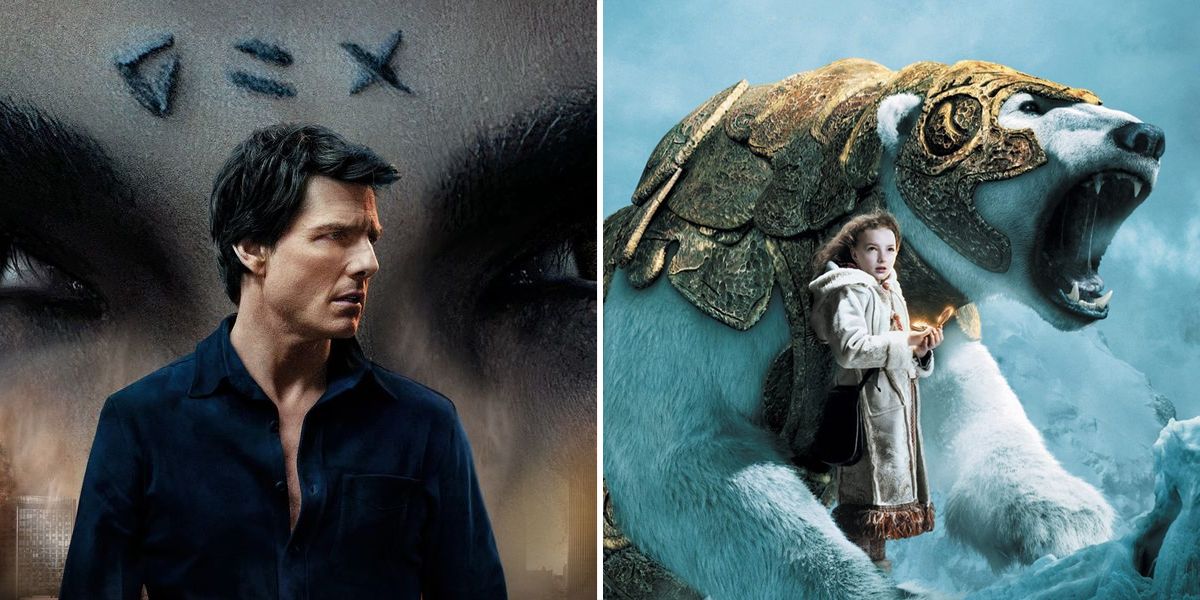 Split feature image of The Mummy 2017 and The Golden Compass