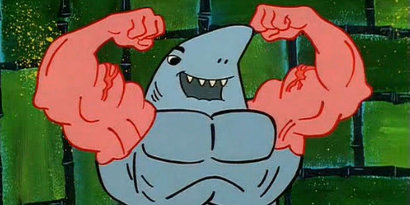 Shark with muscles