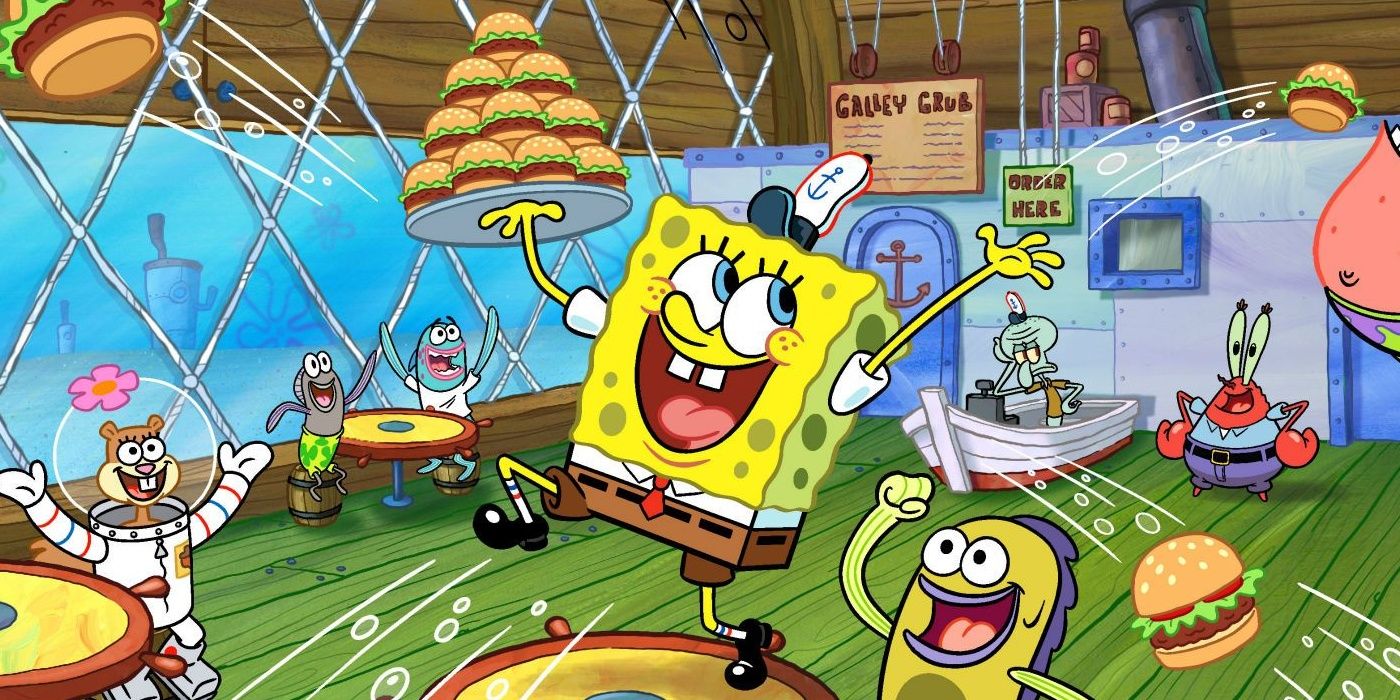 spongebob movie goofy goober bar scene