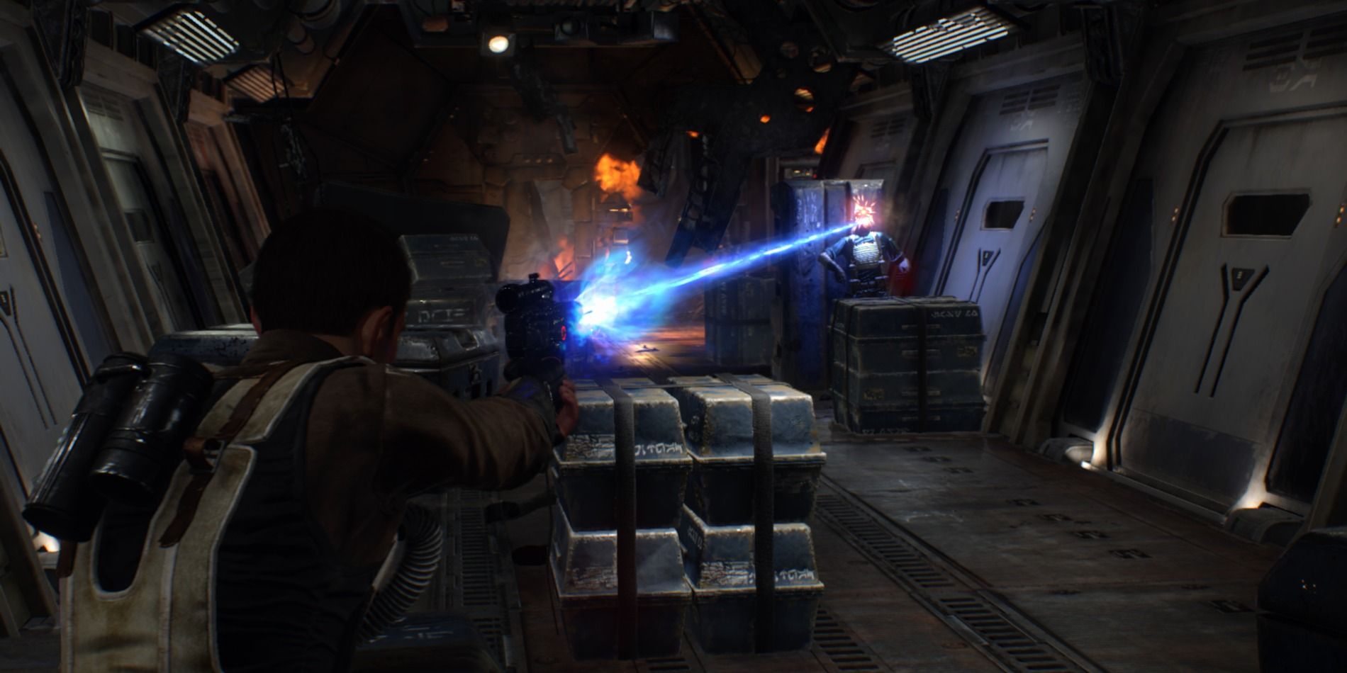 Gameplay screenshot of the cancelled Star Wars 1313 from E3 2012