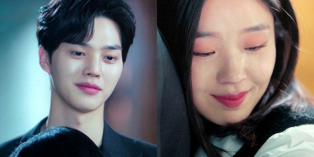 Sun-oh embraces Yuk-jo in Love Alarm season 2