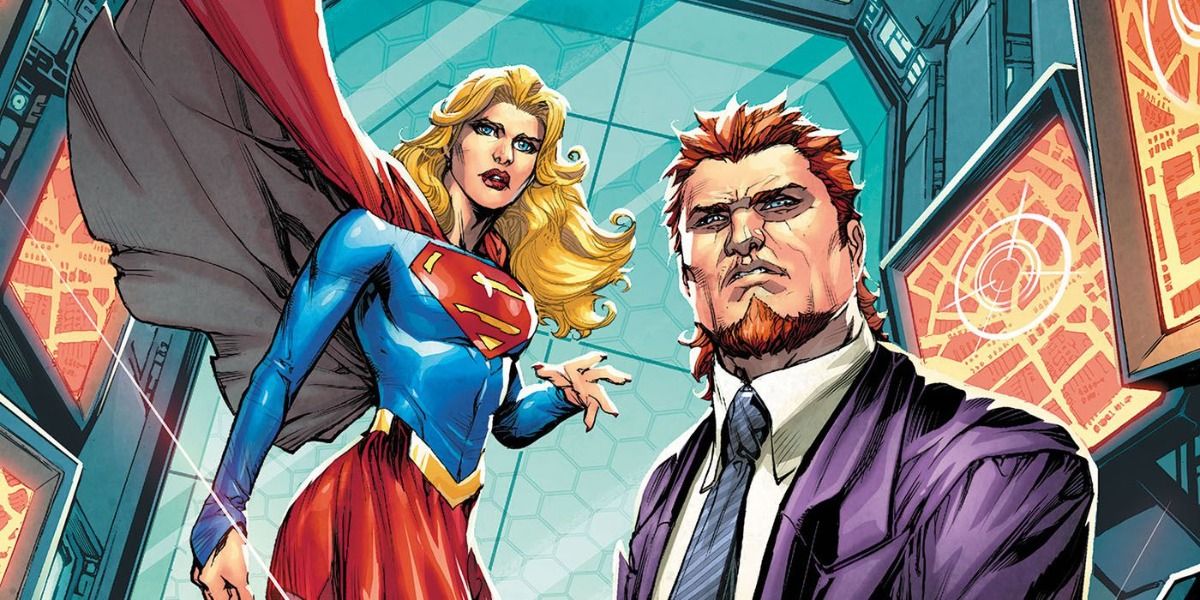 Supergirl and her 90's boyfriend...Lex Luthor.