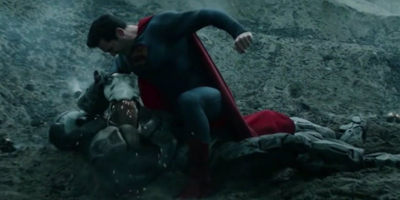 Capitão Luthor luta contra Superman em Smallville