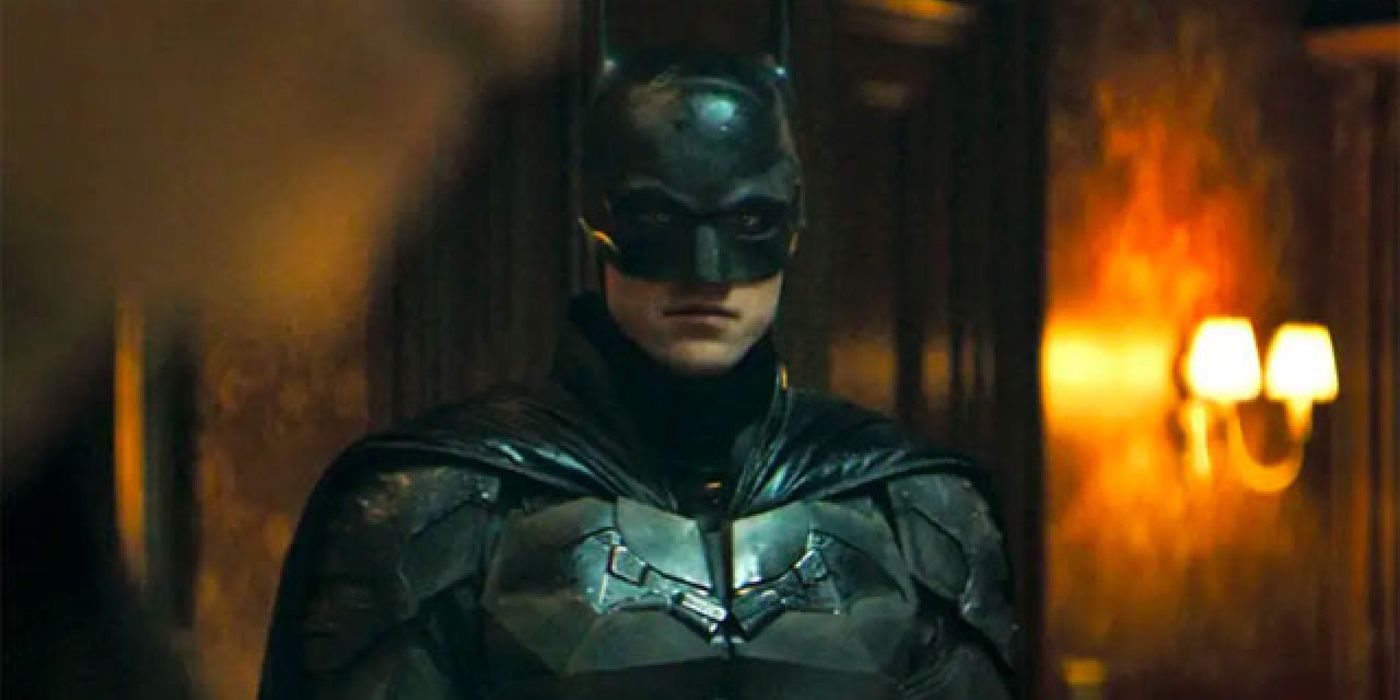 Robert Pattinson as The Batman in full suit