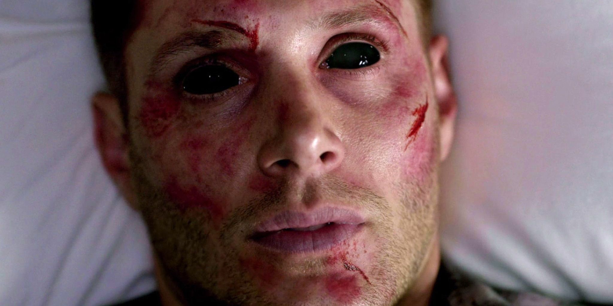Supernatural - Dean wakes up as a demon after being killed by Metatron