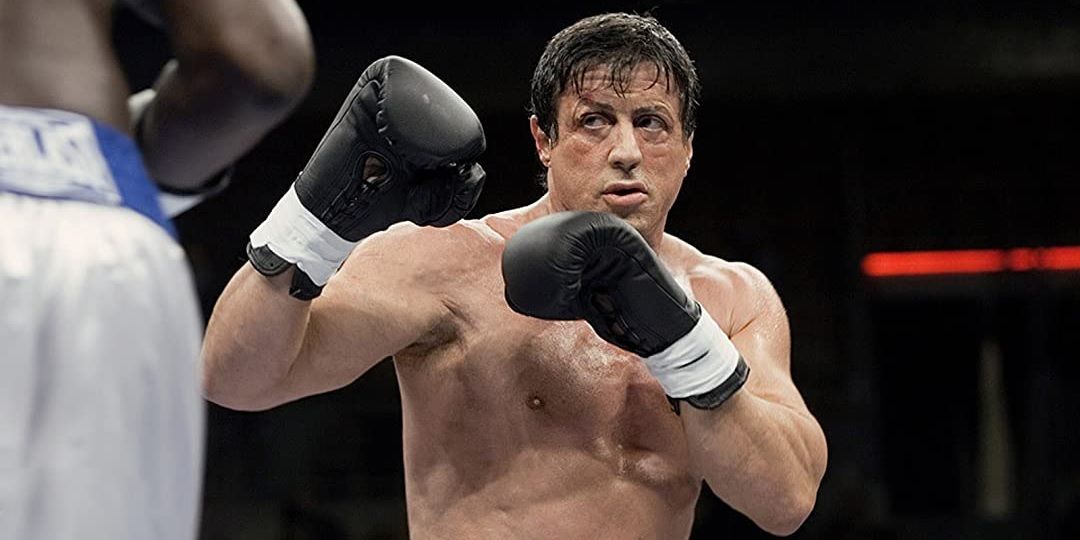 Sylvester Stallone in the ring in Rocky Balboa 2006