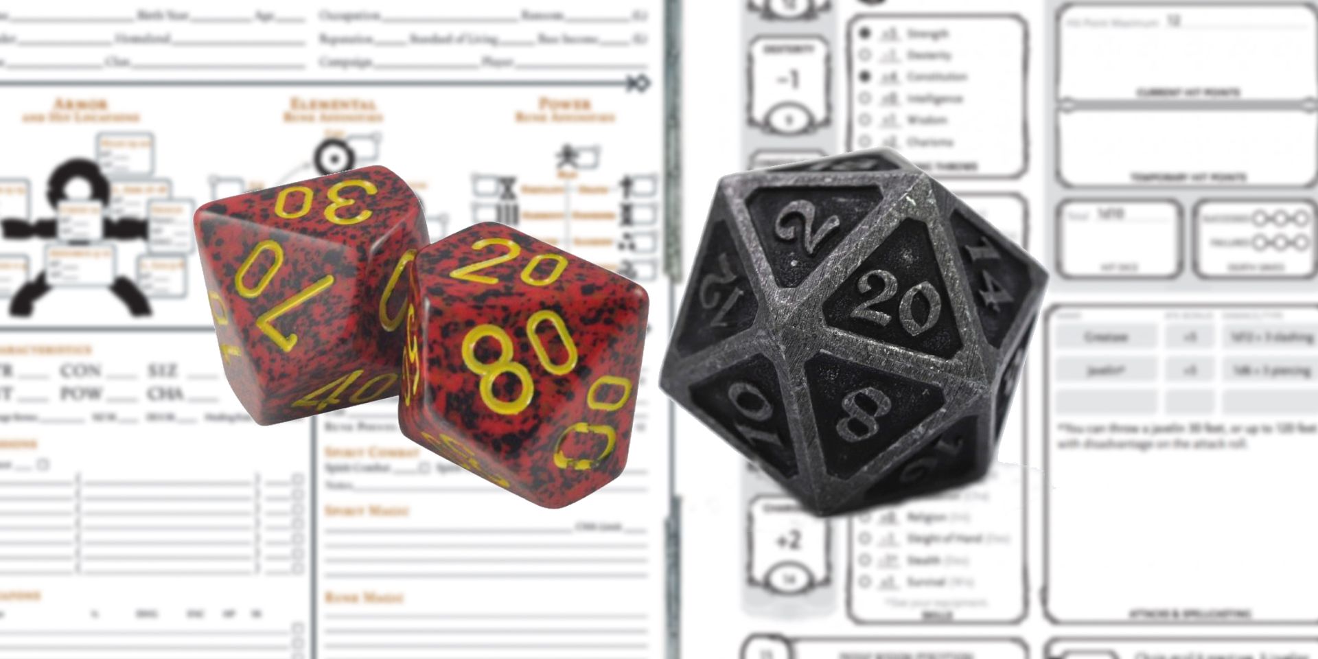 Roll tabletop roleplaying dice
