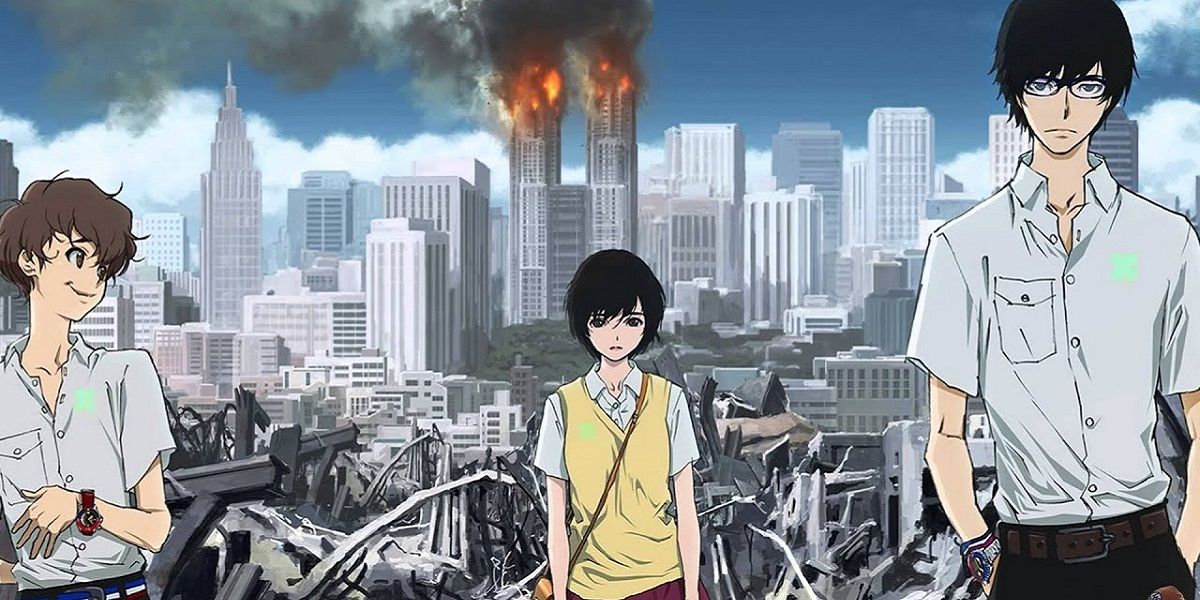 Clip with city backdrop in Terror In Resonance