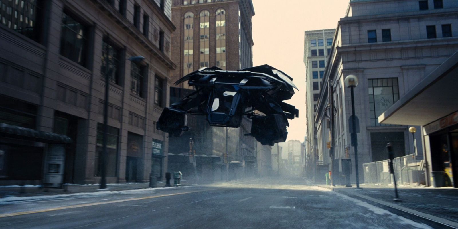 The Bat Hovering Through The Streets - The Dark Knight Rises