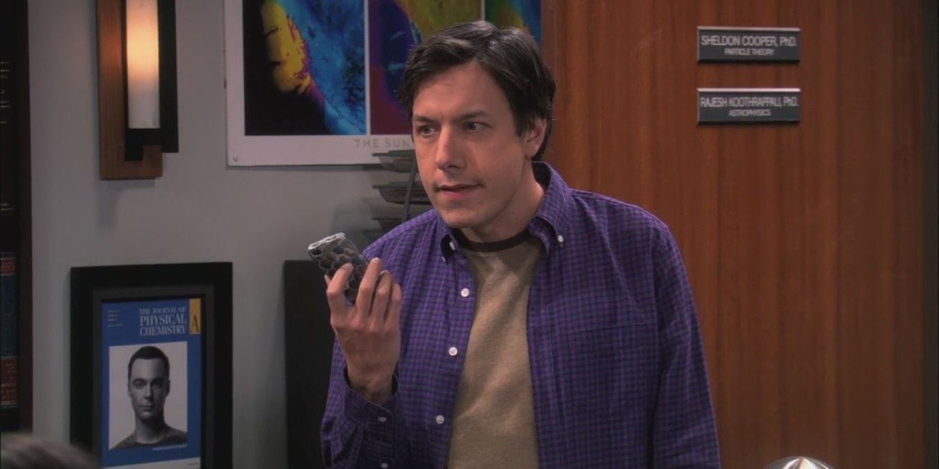 Barry Kripke no escritório de Sheldon em The Big Bang Theory