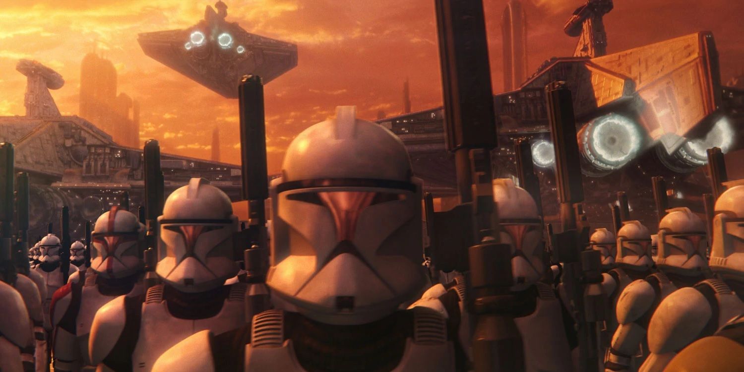 The Grand Army of the Republic in Attack of the Clones