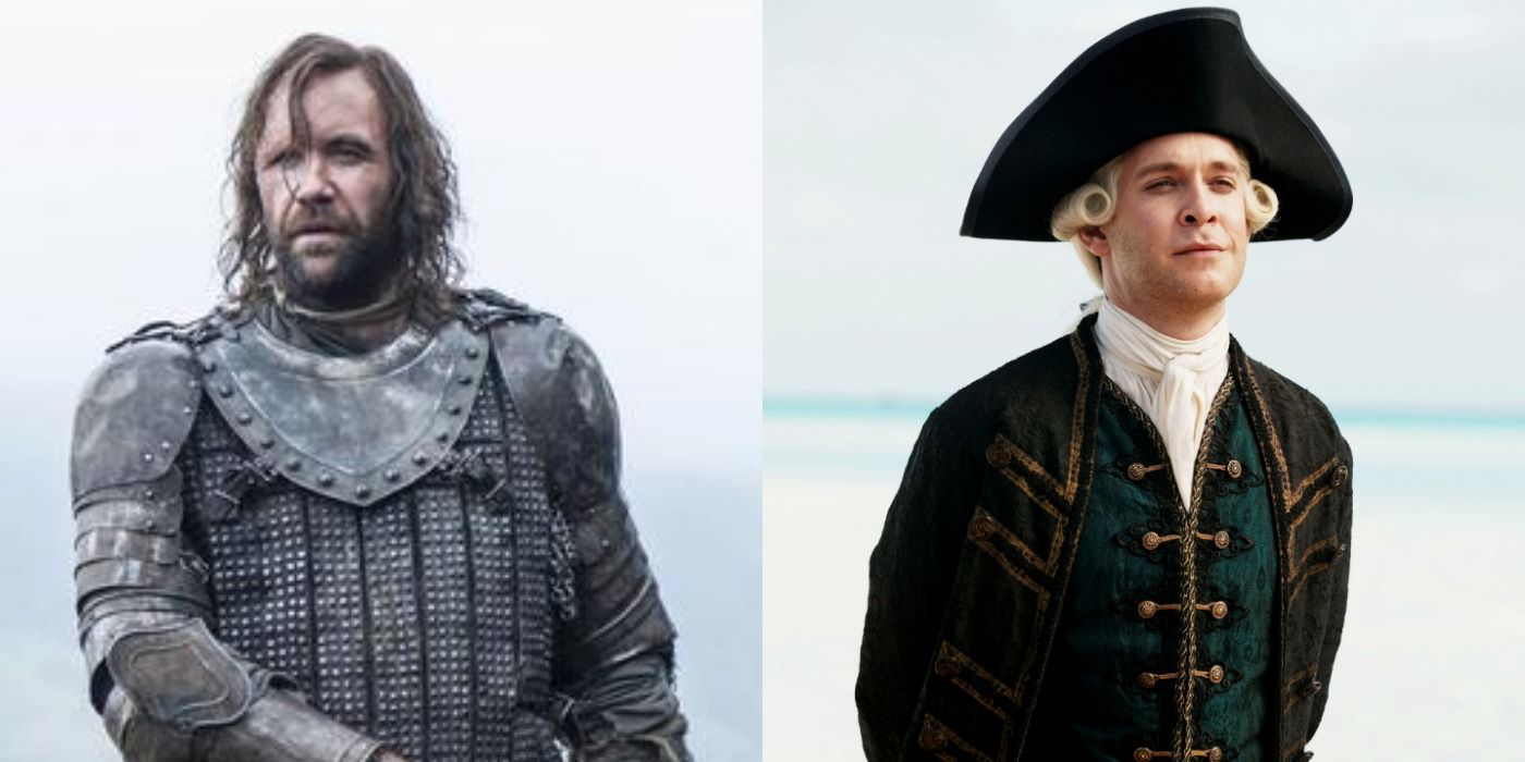 The Hound from Game O Thrones and Cutler Beckett from Pirates Of The Caribbean