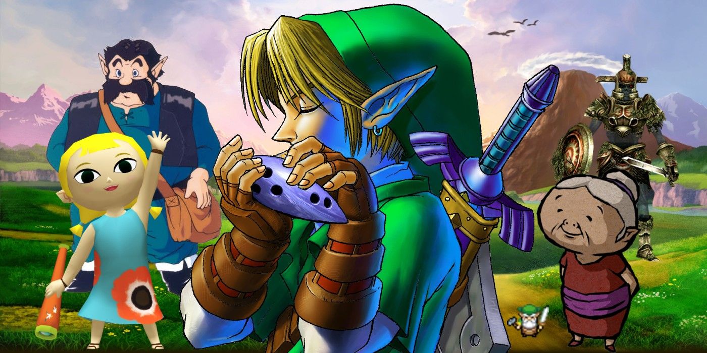 The Legend of Zelda All Of Links Family Member