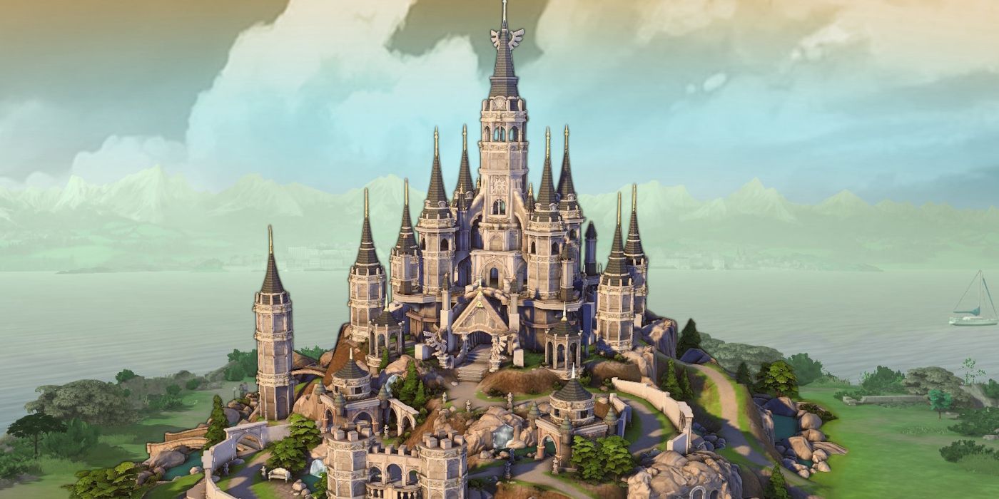 The Legend of Zelda Breath of the Wild Sims 4 Hyrule Castle