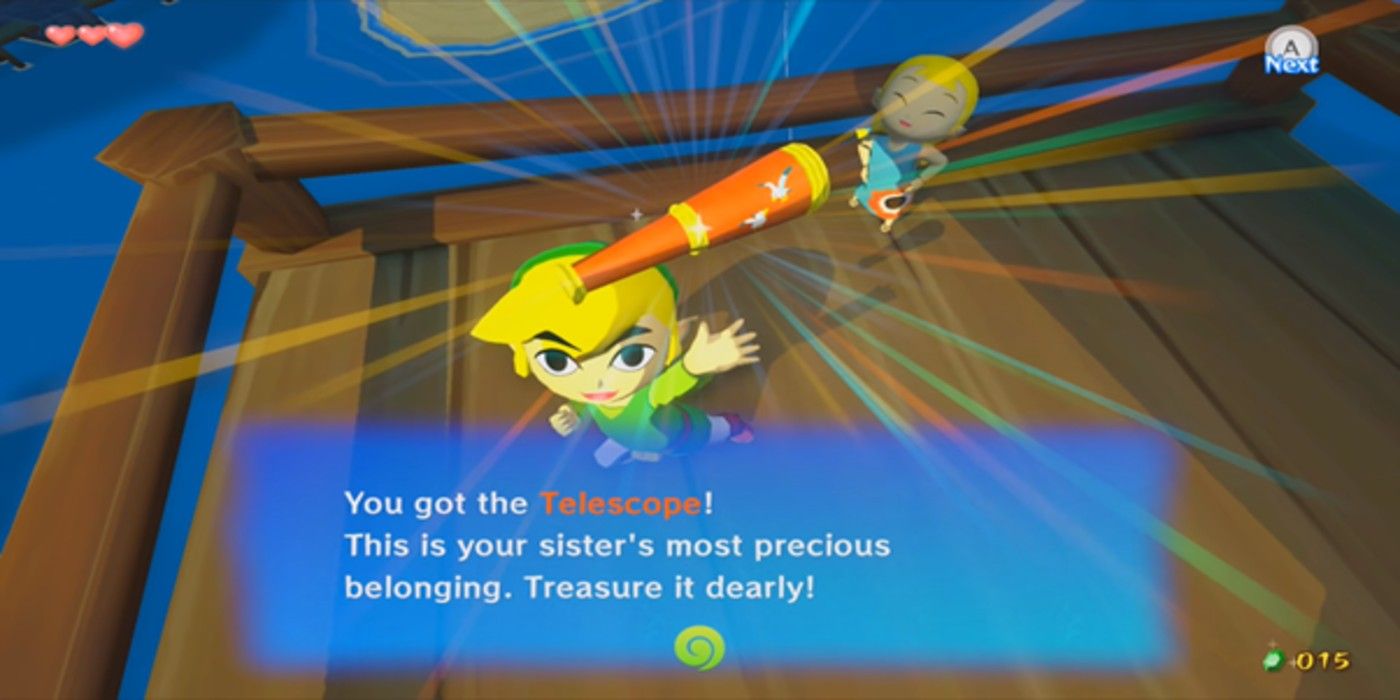 The Legend of Zelda Wind Waker Telescope Gift From Sister