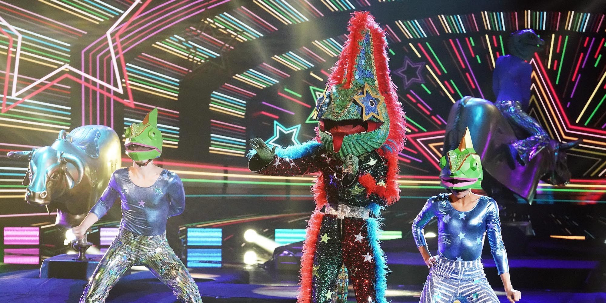 The Masked Singer Season 5 Chameleon week 2 performance