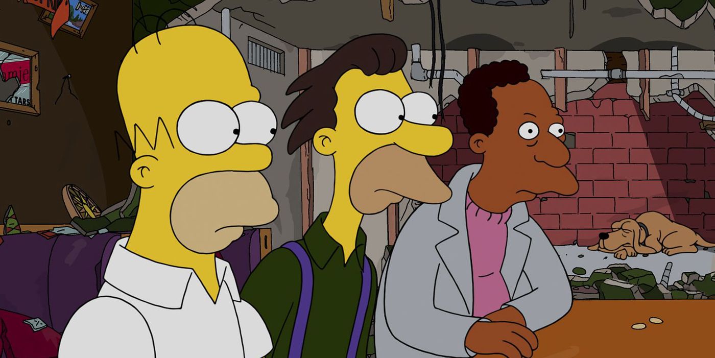 Lenny's Life Is A Tragedy In Haunting Simpsons Art