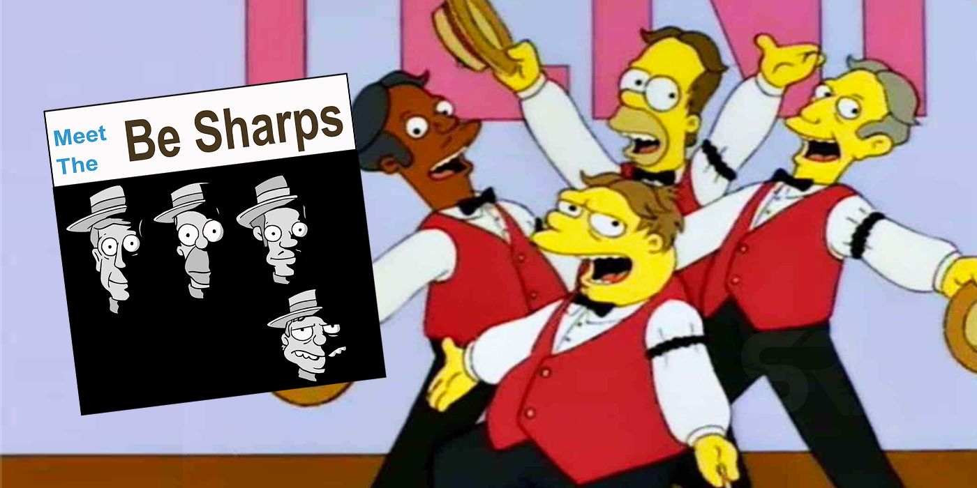 The Simpsons why band called Be Sharps