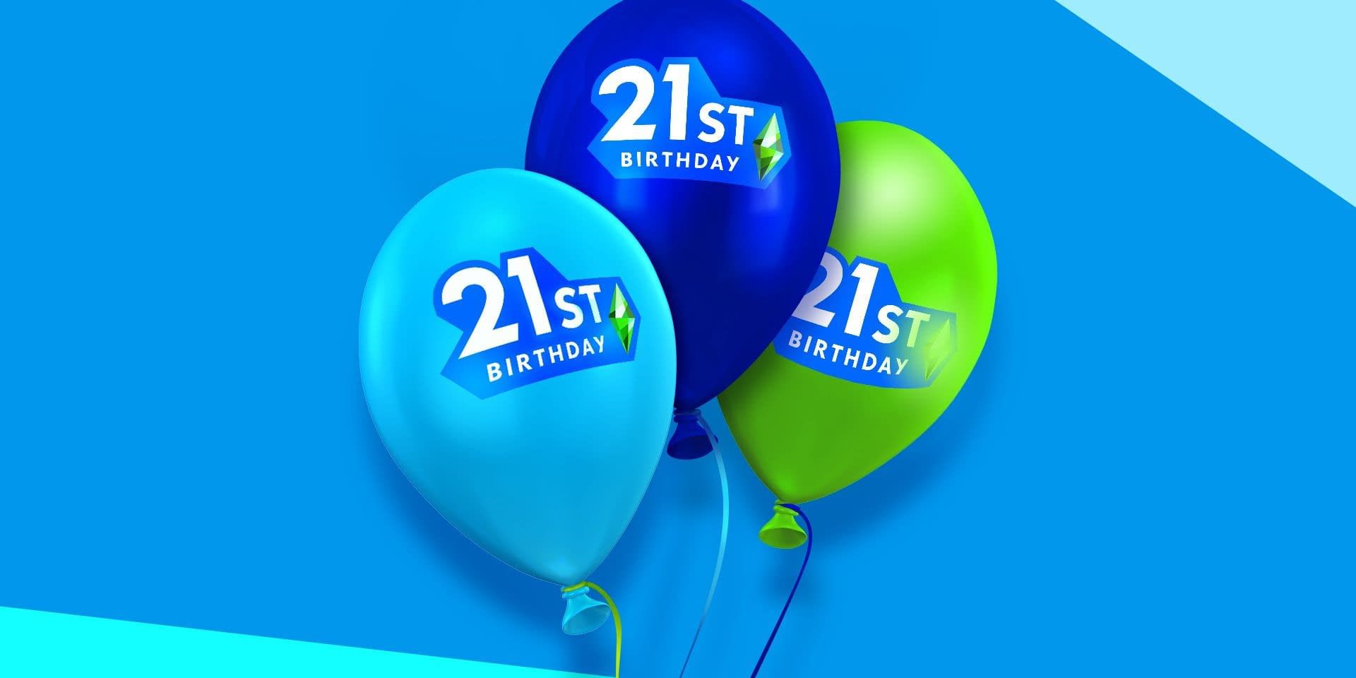 The Sims 4 21st Birthday Celebration Best Items DLC Anniversary
