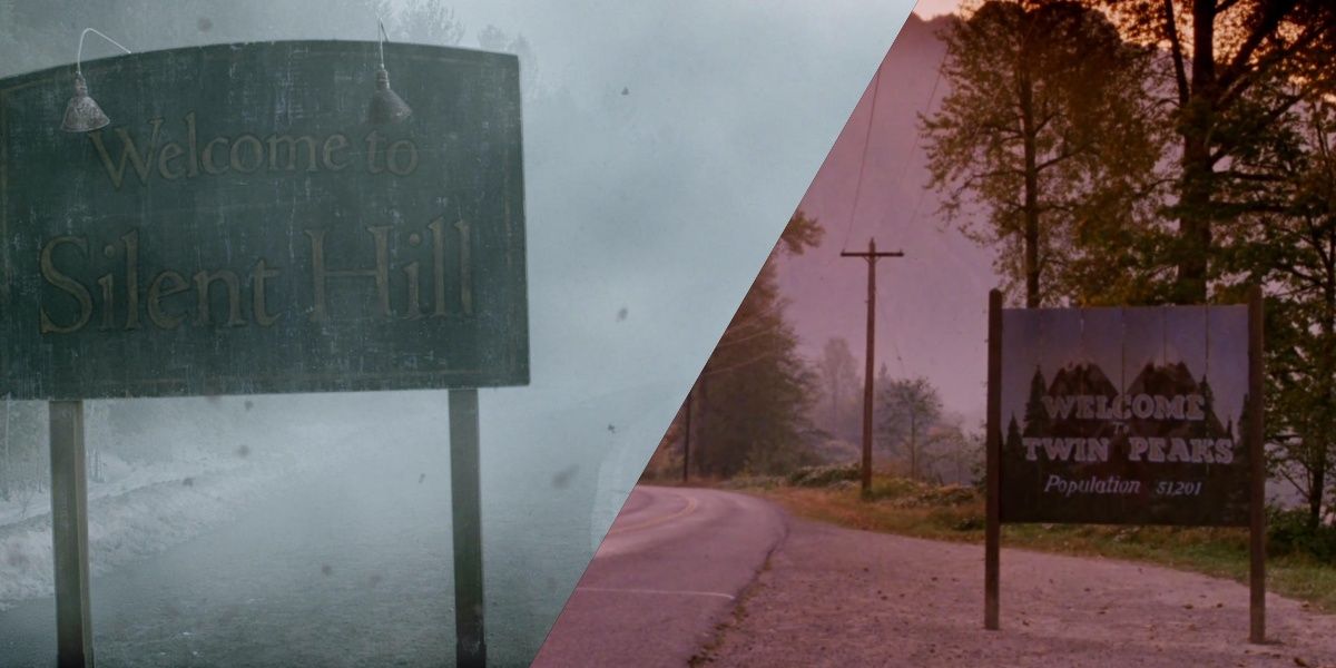 Road signs in Silent Hill and Twin Peaks