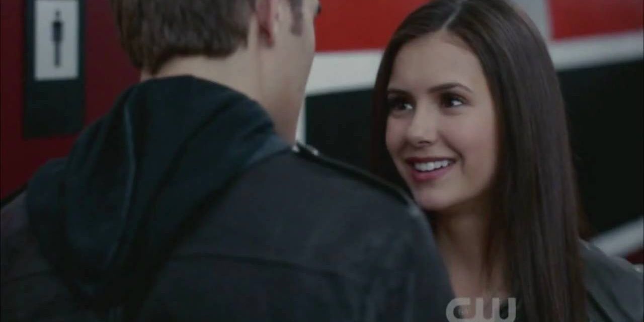 The Vampire Diaries Elena Meets Stefan