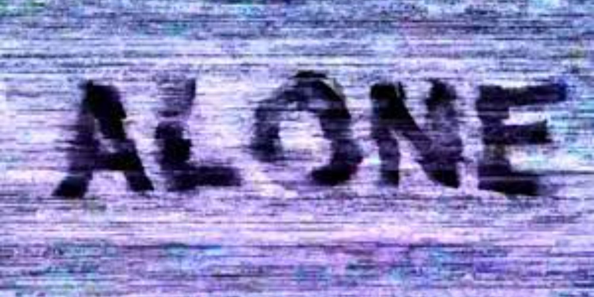 The word ALONE from Zod&rsquo;s message in Man of Steel