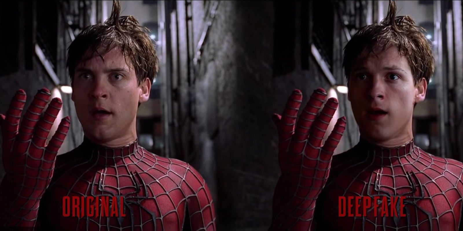 Tom Holland Looks Eerily Similar To Tobey Maguire In Spider Man Deepfake Video