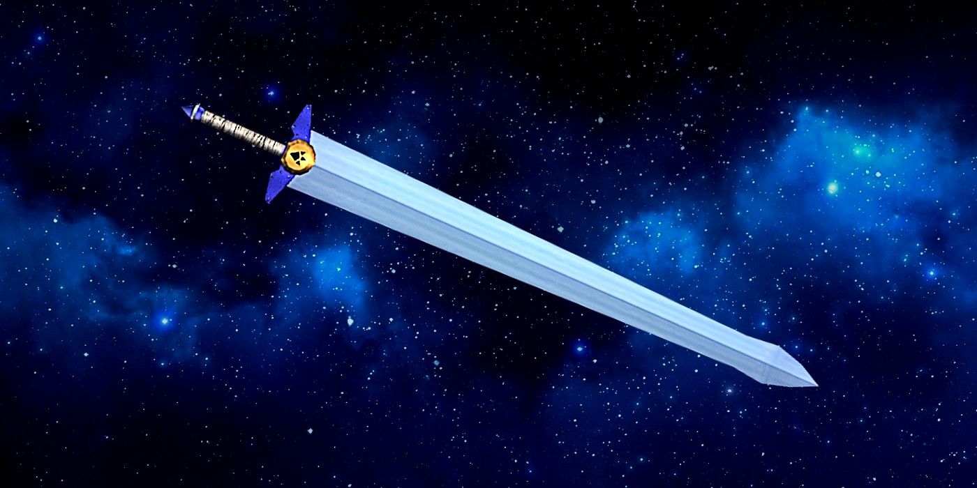 The Biggoron Sword from The Legend Of Zelda: Ocarina Of time