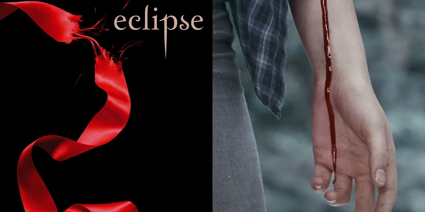 Twilight Eclipse book cover refernece