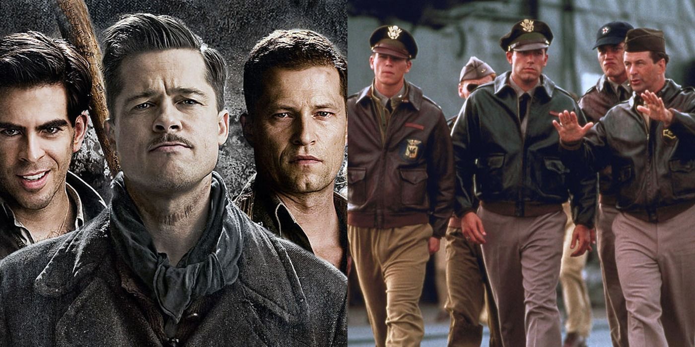 Inglorious Basterds and Pearl Harbor are both inaccurate World War II movies