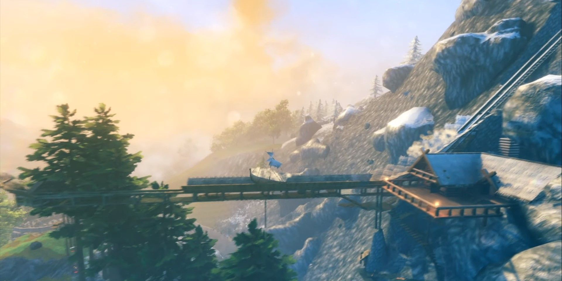 Huge Valheim Roller Coaster Build Sends Boats On A Wild Ride