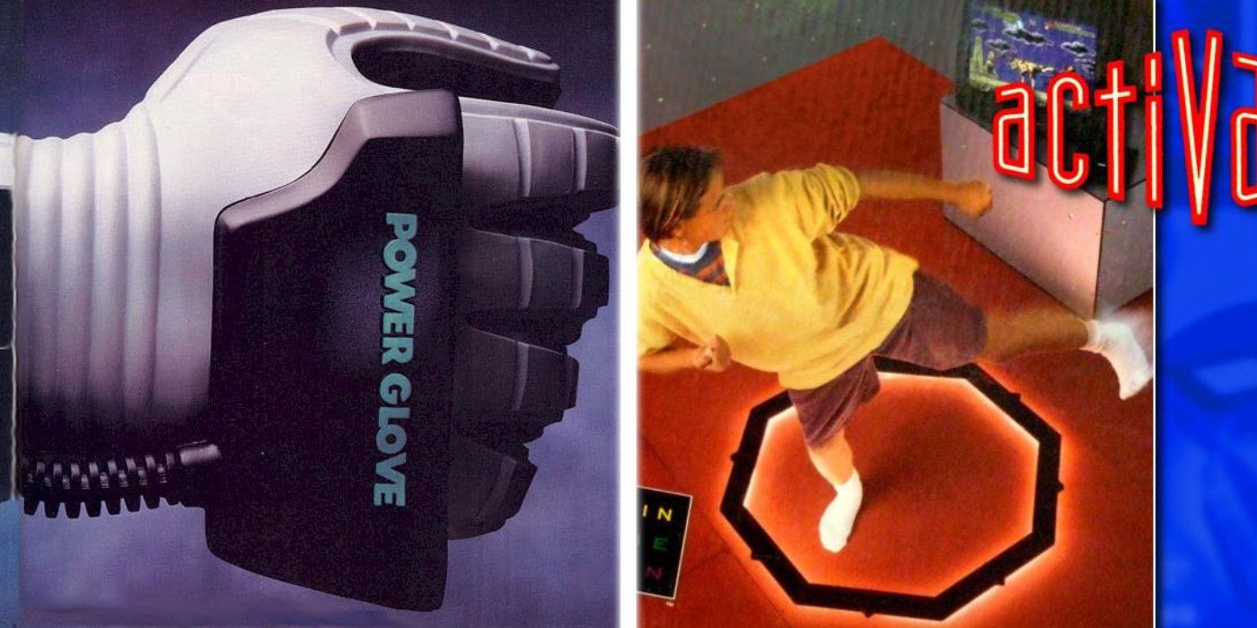 The Nintendo Power Glove &amp; the Sega Activator peripherals